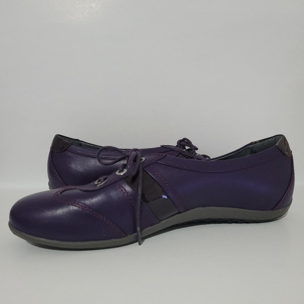 Blondo Purple Leather Oxford Sneaker Shoe 9